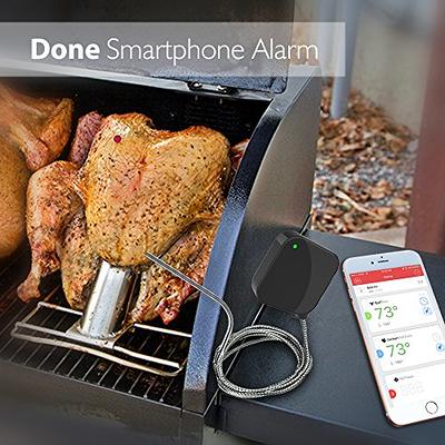 NutriChef Smart Wireless Grill Thermometer: Works Well