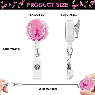 Faccito 18 Pcs Breast Cancer Badge Reel Retractable Butterfly Breast Cancer Badge  Holder Reel Breast Cancer Decorations Id Badge Clip for Breast Cancer  Awareness Item Women Volunteer Nurse Accessories - Yahoo Shopping