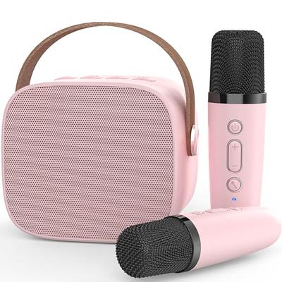 Toys for Girls Karaoke Microphone - Portable Wireless Bluetooth