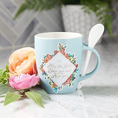 Floral Inspirations Four Piece Coffee Mug Set