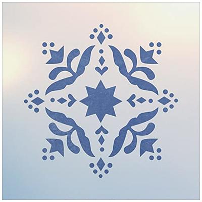 American Crafts Art Stencils American - Snowflake Copper Metal