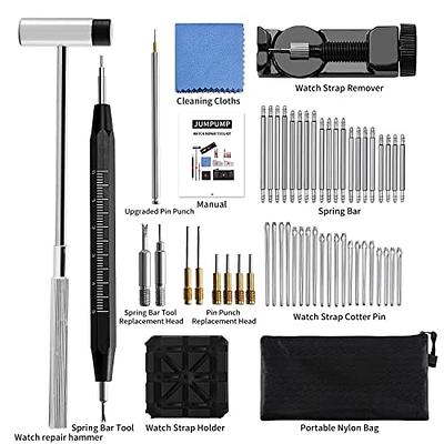 Watch Link Removal Tool Kit, Watch Band Tool Kit, Spring Bar Tool Set for  Watch Repair