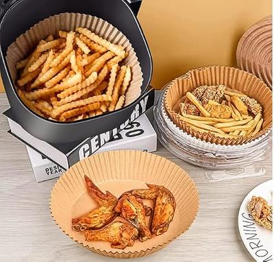 Air Fryer Disposable Liners , Air Fryer Liners Rectangle 8.6x 5.5'', Air Fryer Parchment Paper Liners, Air Fryer Accessories Baking Paper (100)