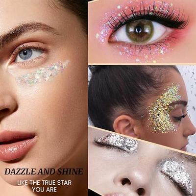 Facial Makeup Glitter Glue Long Lasting Waterproof Face Glitter