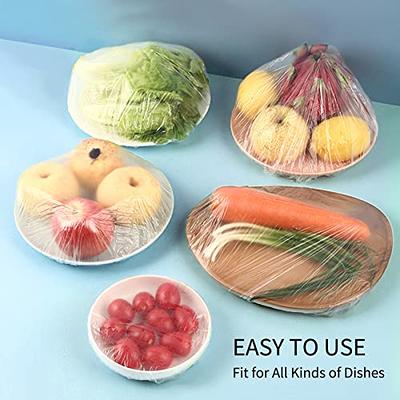 Elastic Food Storage Covers Reusable Stretch Plastic Wrap Bowl Covers for  Picnic