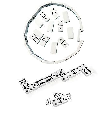 ESSAJOY Mexican Train Dominoes Set Dominoes Set for Adults Double