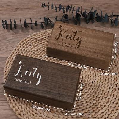 Wooden Jewelry Box Name Wooden Box Gift Wooden Box Personalized