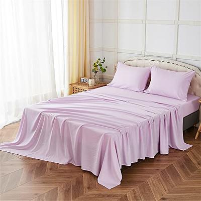 Queen Size Bed Sheets - Breathable Luxury Sheets with Full Elastic