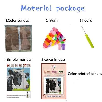 Colored Skull Kits Latch Hook Rug Kits Carpet Embroidery Latch