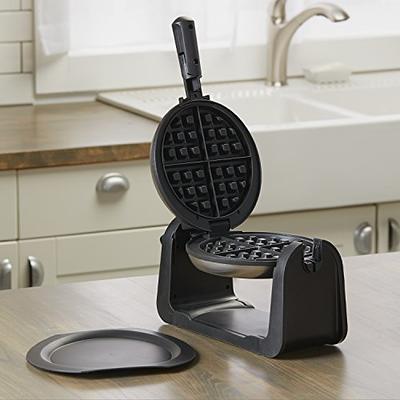 BLACK+DECKER Belgian Waffle Maker, Stainless Steel, WMB505 