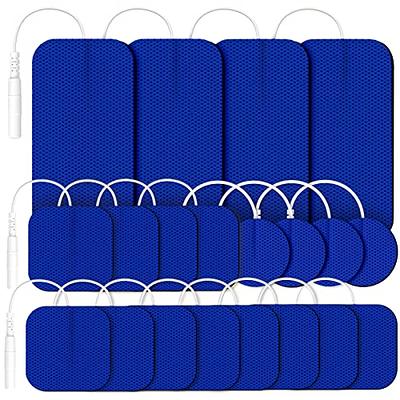 20 Pack TENS Unit Replacement Pads Reuse 40 Times, Snap Electrode Pads for Tens  Unit with Standard 3.5mm snap-on Connector, Compatible with Belifu TENS -  Yahoo Shopping