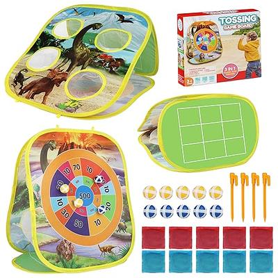 Dinosaur Children Bag Throwing Game Supplies For Birthday Use