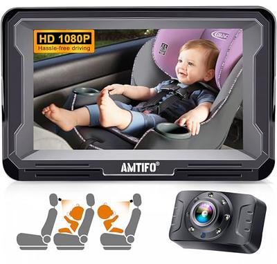 Itomoro Baby Car Camera, 4.3 HD Night Vision Car Baby Monitor with Camera,  Safety Seat Baby Car Mir…See more Itomoro Baby Car Camera, 4.3 HD Night