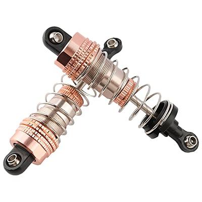 GDOOL 4 PCS Aluminum Alloy Shock Absorber Assembled Metal Oil Filled Shocks  9125 Upgrade Parts 25-ZJ03 LG-ZJ03 920-ZJ03 for 1:10 9125 9155 9156 RC