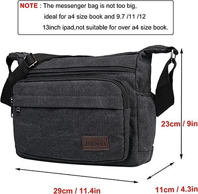  JAKAGO Waterproof Shoulder Bag Small Messenger Crossbody Bag  for Outdoor