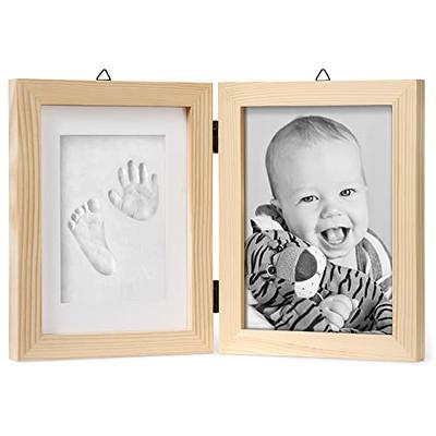 chuckle Baby Hand and Footprint Kit with Hangers - Personalized Newborn Baby  Gifts for Baby Boys, Baby