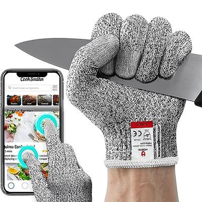 Apaffa 2PCS Cut Resistant Gloves Food Grade, Cut Proof Gloves for kitchen, Anti  Cutting Gloves for Mandolin Slicing, Wood Carving Gloves, Small - Yahoo  Shopping