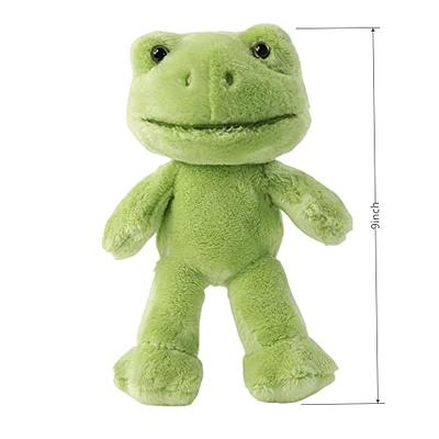 Furvana 9-Inch Cute Frog Plush , Soft Stuffed Animal Plush Toy