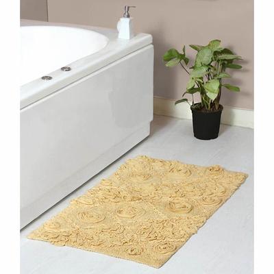 Home Weavers Waterford 24 x 40 Bath Rug - Yellow