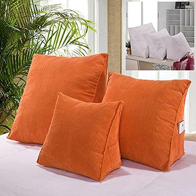 Back Support Pillow for Bed Sitting Bed Triangular Cushion Lounge