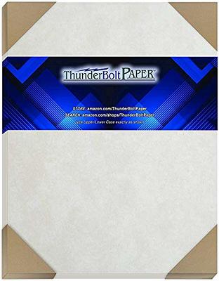 Gray Parchment Paper, 8.5 x 11 Inches, 24 lb, - 50 Sheets per Pack.