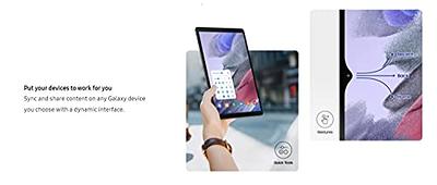  Samsung Galaxy Tab A7 Lite 8.7 (2021, WiFi + Cellular) 32GB  4G LTE Tablet & Phone (Makes Calls) GSM Unlocked, International Model w/US  Charging Cube - SM-T225 (Silver, LTE+WiFi) 