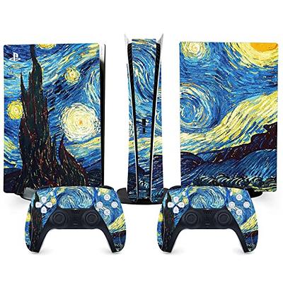 PS5 Console Skin and PS5 Controller Skins Set, PS 5 Skin Wrap Decal Sticker  PS5 Digital Edition, Ven Decal Kit (Digital Edition)