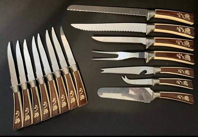 Farberware Classic 23-Piece Stainless Steel Knife and Measuring