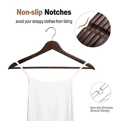 Utopia Home Premium Wooden Hangers 80 Pack - Durable & Slim Coat Hanger -  Suit Hangers with 360-Degree Rotatable Hook - Wood Hangers with Shoulder  Grooves (White Color)