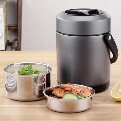 Vacuum Thermal Bento Lunch Box Food Warmer Soup Cup Thermos