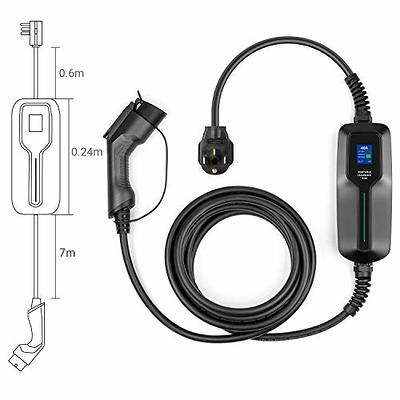  Evjuicion Level 2 EV Charger, 40Amp 240V Portable