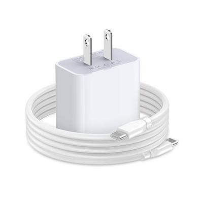 20W Wall Charger for Samsung Galaxy S23 FE (USB-C Power Delivery Fast  Charging High Powered Port) with USB-C to USB-C Cable (3.3 Feet) - White 