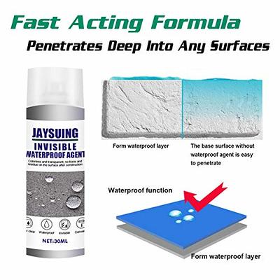 Jaysuing Invisible Waterproof Agent, Waterproof Insulating Sealant, 3.5Fl  Oz Super Strong Bonding Sealant Invisible Waterproof Anti-Leakage Agent