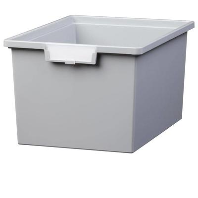 Hefty MAX Pro 72 Quart Storage Tote Gray, 6/Pack (7170HFTCOM52252