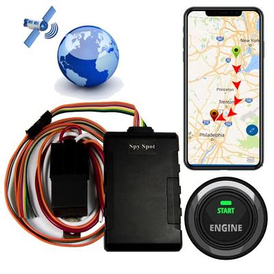 Spy Spot, Hardwired GPS with Kill Switch, A Real-time Vehicle Tracking, Starter disable GPS Device, Runs on 4G Network, Remote Ignition disabling