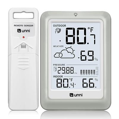 ThermoPro TX-2B 915MHz Additional Humidity Sensor Fitting Outdoor  Waterproof Transmitter for Indoor Outdoor Thermometer Wireless Outside  Thermometer