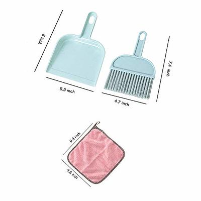 Aifacay Broom and Mop Set, Mop and Bucket Set and Broom and Dustpan Set for  Home Floor Cleaning with 8 Microfiber Mop Pads Long Handle Broom Dustpan