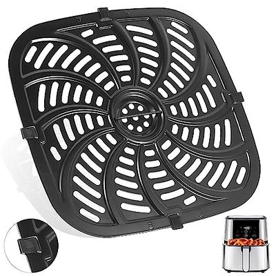 Air Fryer Plate, Replacement of Air Fryer Rack and Grill, Air Fryer Tray, Air  Fryer Accessories Replacement Parts 8Inch 