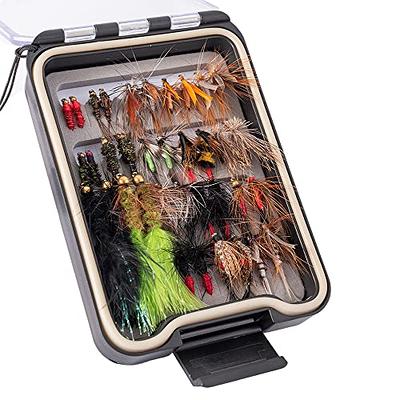 Bassdash Fly Fishing Flies Kit Fly Assortment Trout Bass Fishing with Fly Box