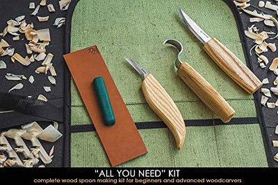 BeaverCraft AX2 Forged Adze Woodworking Bowl Adze with Wooden Handle S13  Wood Carving Tools Set for Spoon Carving 3 Knives in Tools Roll - Yahoo  Shopping