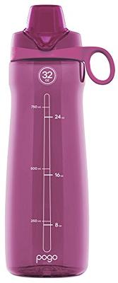 Pogo BPA-Free Plastic Water Bottle with Chug Lid, Fuchsia, 32 oz. - Yahoo  Shopping