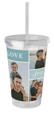 Peace Love Hanukkah 16oz Tumbler