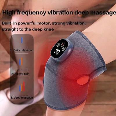 Knee Massager with Heat and Vibration Shoulder Brace for