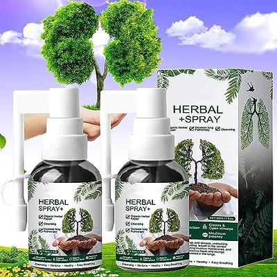  BreathDetox Herbal Lung Cleansing Spray, Herbal Lung