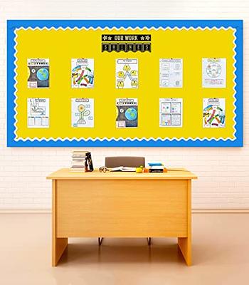  Carson Dellosa 65 Ft Scalloped White Bulletin Board Borders,  Classroom Borders for Bulletin Board, White Board, Cork Board, Locker, and  Classroom Décor, Bulletin Board Trim : Office Products