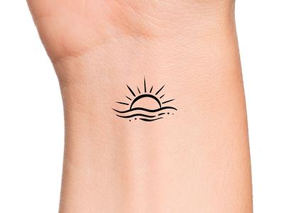 Buy Sun Temp Tattoo Online In India  Etsy India