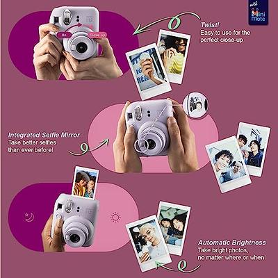 Instax Mini 12 Instant Camera (Blossom Pink)