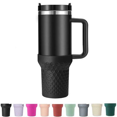 4Pack Silicone Boot for Stanley 40oz Quencher Adventure & Stanley IceFlow  30oz 20oz, Reduces Noise Scratches Protective Cup Bottom Sleeve Cover  Compatible with Stanley Cup Accessories (Multicolor) 