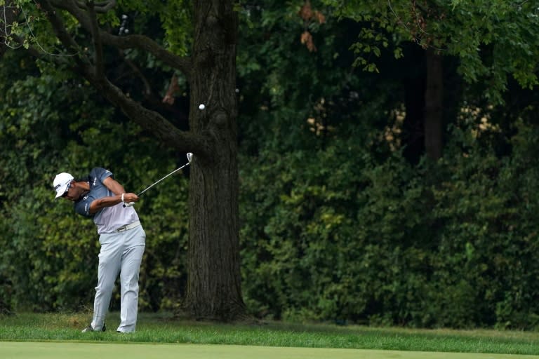 Matsuyama Johnson Deadlocked Atop Pga Bmw Championship