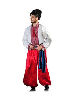 Ukrainian costume men vyshyvanka traditional Slavic clothing folk dancing  wear - Yahoo Shopping